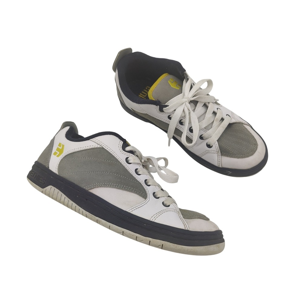 Etnies Mens Y2K Retro 90s Skater Urban Czar Sneakers 9.5 White Grey Chunky Shoe